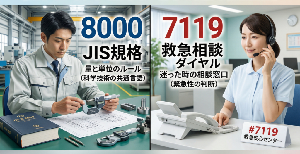 8000と7119の違いは？【知っているようで知らない番号の役割を徹底解説】