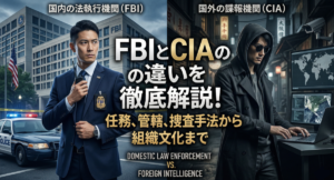 FBIとCIAの違いを徹底解説！任務、管轄、捜査手法から組織文化まで