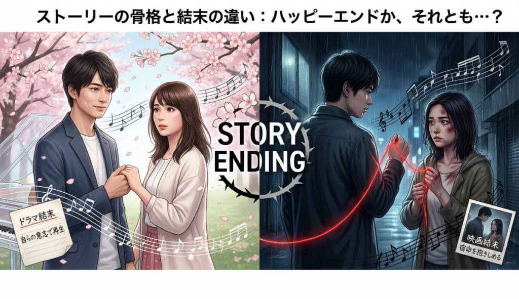 世界観とテーマ性の違いから見る366日ドラマと映画の魅力