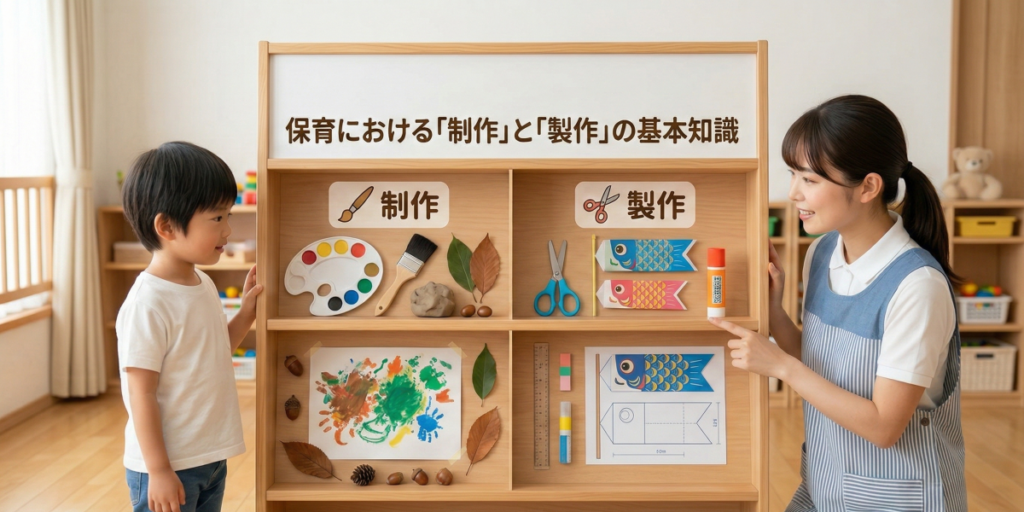 【実践編】制作と製作の違いを保育現場で活かす方法