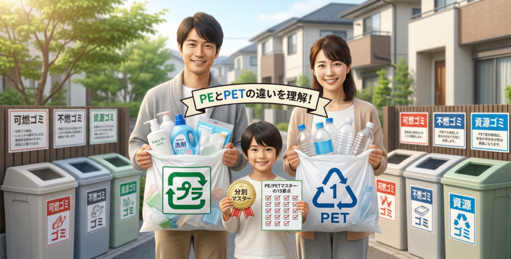 まとめ：PEとPETの違いを理解してゴミ分別マスターになるための15の要点