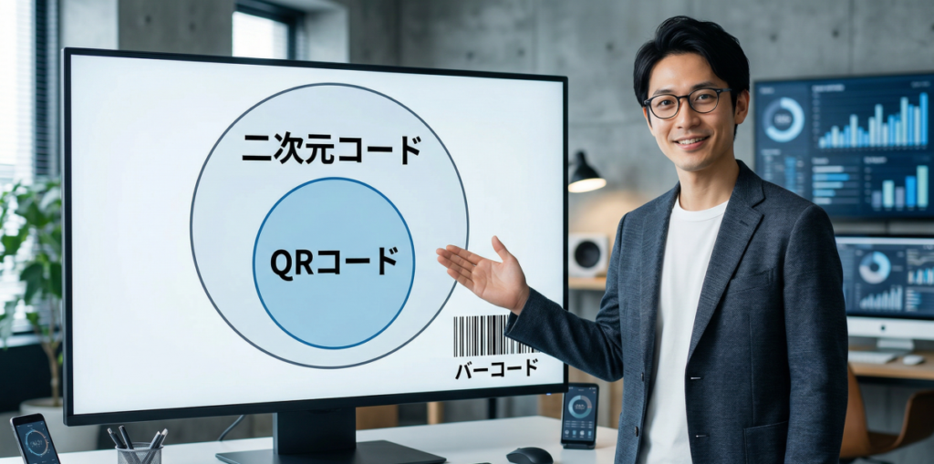二次元コードとQRコードの違いを解き明かす！基本のキ