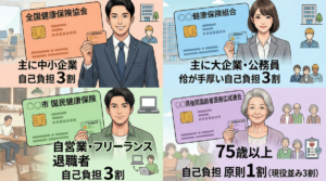 保険証の色の違いが持つ意味とは？種類・見分け方から自己負担まで解説